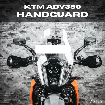 Hand Guard For KTM ADV 390 2025 (Black) (Coming soon Pre Booking open Now)