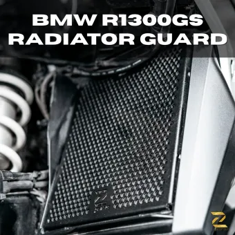 Radiator Guard Honeycomb Black (Pair )  For BMW R 1300 GS