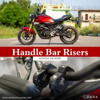 OFFSET HANDLE BAR RISER ALUMINUM  FOR  CB300R