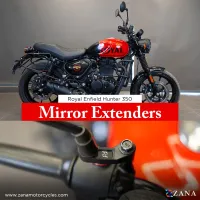 MIRROR EXTENDER ALUMINUM FOR HUNTER 350