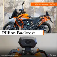 PILLION BACKREST FOR KTM ADVENTURE 250/390