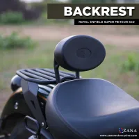 Backrest MS Oval Compatible with luggage Rack for Super meteor 650