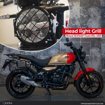 Head Light Grill for Guerrilla 450 (Black) - Type-2 (Coming Soon)