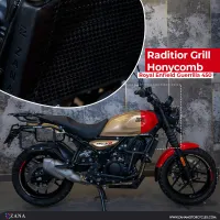 Radiator Grill for Guerrilla 450 (Honeycomb Black Texture) - Type-1