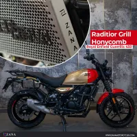 Radiator Grill With Logo for Guerrilla 450 (Honeycomb Silver) - Type-3 (Coming Soon)