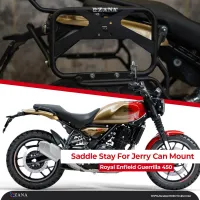 Saddle Stay with Jerry Can Mount for Guerrilla 450 (Black Texture)