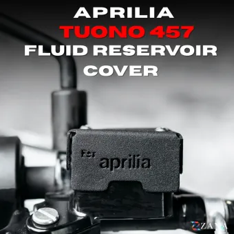Front Fluid Reservoir Cover For Aprilia Tuono 457 (Black)