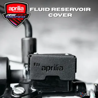 Front Fluid Reservoir Cover Black For  Aprilia RS 457