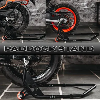 Universal Paddock Stand Black for Triumph Speed Twin 1200