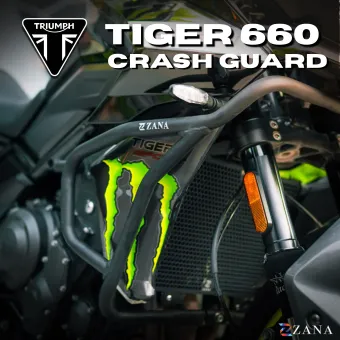 Crash Guard  Black For Triumph Tiger 660 (Coming soon Pre Booking open Now)