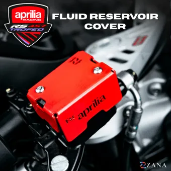 Front Fluid Reservoir Cover Red For Aprilia RS 457