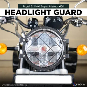 HEADLIGHT GUARD TYPE-2 FOR SUPER METEOR 650