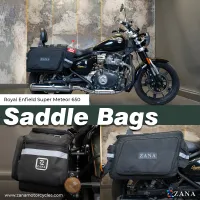 SADDLE BAG T-2 BIG FOR SUPER METEOR 650