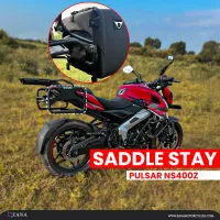 Saddle Stay with Jerry Can Mount for Pulsar NS400Z