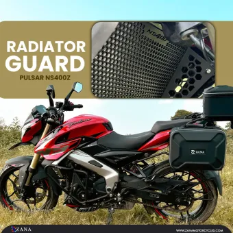 Radiator Guard Honeycomb Black for Pulsar NS400Z (Coming Soon)