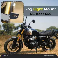 Fog Light Mount for Bear 650 (Mild Steel)