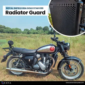 Radiator Grill Honeycomb for BSA Goldstar 650 (Black)