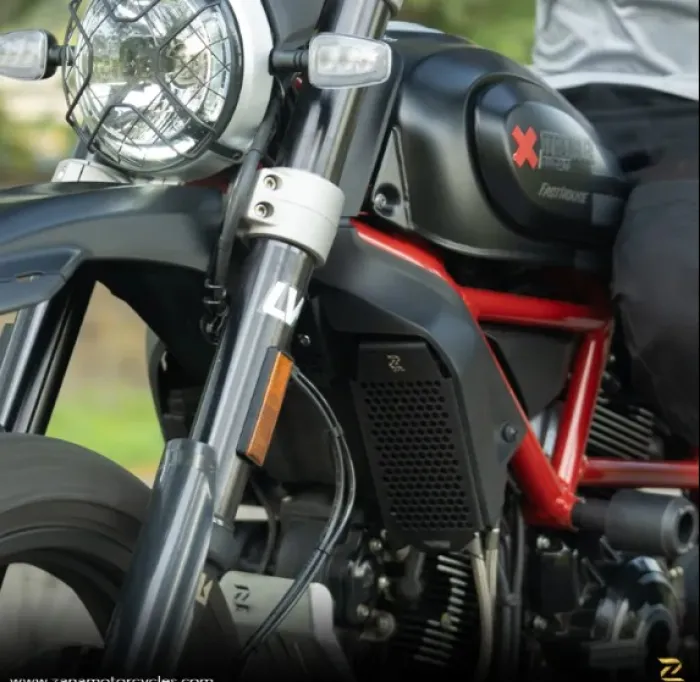 Heat Sink Guard + Oil Cooler Guard Set  For Ducati Scrambler