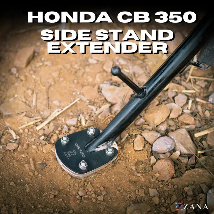 Side Stand Extender For Honda CB350 2025 (Black)