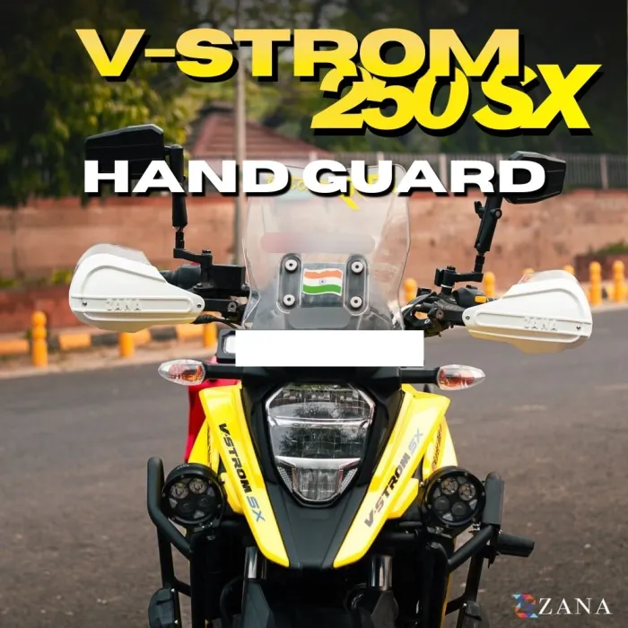 Hand Guard For Suzuki V Strom SX 250 (White)