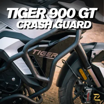 Upper & Lower Crash  Guard Set For Triumph Tiger 900 GT (Black)